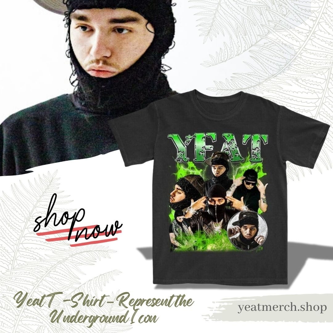 Yeat T-Shirt – Represent the Underground Icon